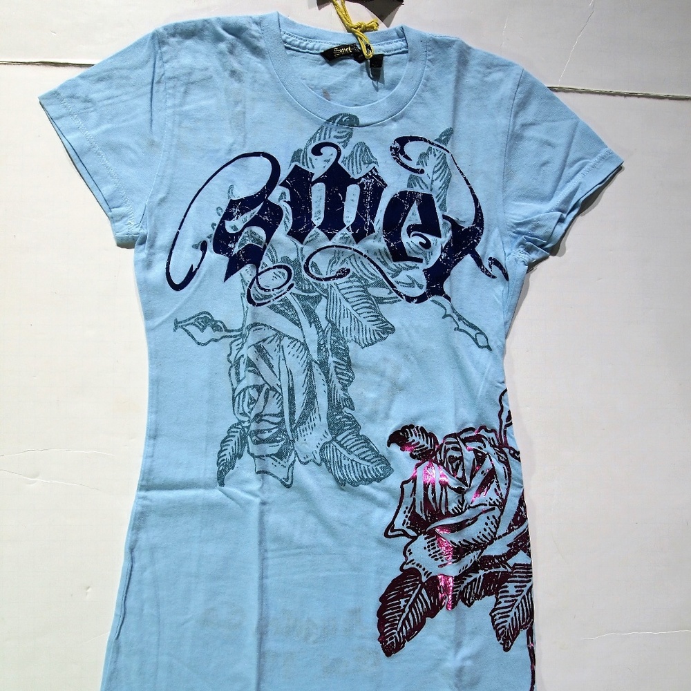 SMET by Christian Audigier long tunic top
